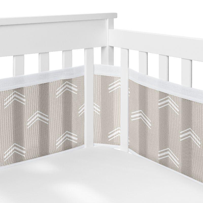 Sweet Jojo Designs Boho Fringe 4 Piece Crib Bedding Set