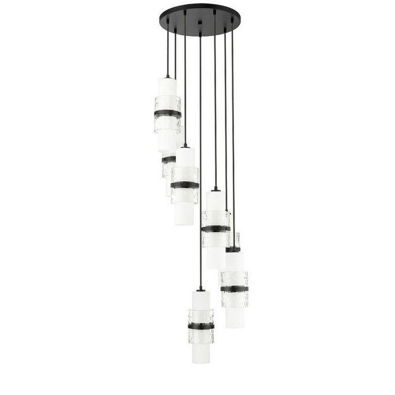 Z-Lite Cayden 7 - Light Chandelier in  Matte Black