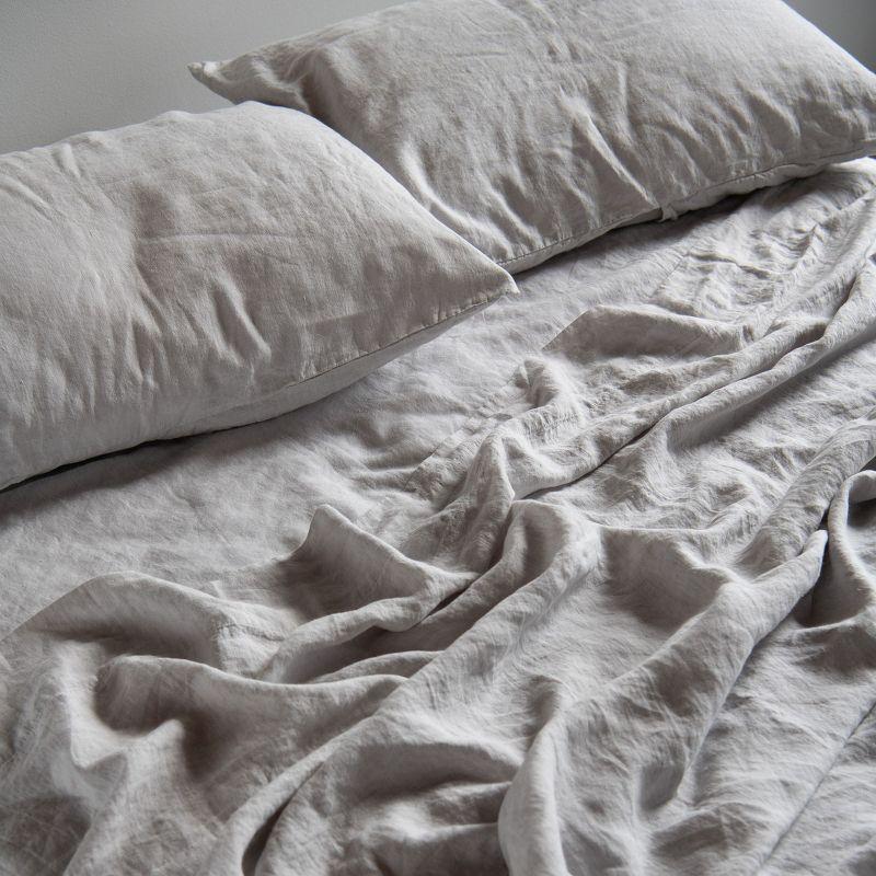 100% French Linen Sheet Set
