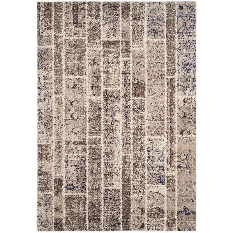 Monaco MNC216 Power Loomed Indoor Accent Rug - Beige/Multi - 4'x5'7" - Safavieh