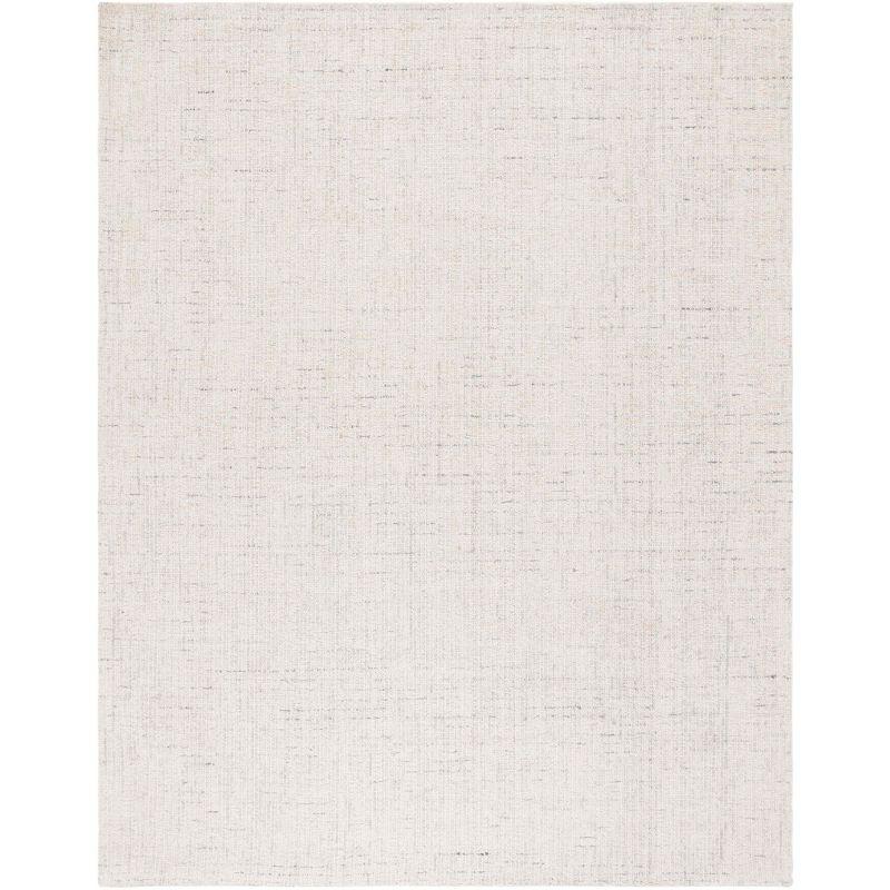 Abstract ABT468 Handmade Indoor Area Rug - Ivory/Light Gray - 9'x12' - Safavieh