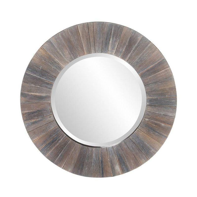 Highland Dunes Mourya Solid Wood Mirror