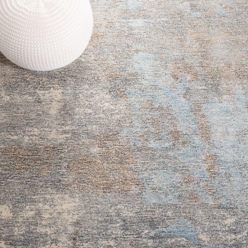 Restoration Vintage RVT113 Hand Tufted Runner Rug - Grey/Blue - 2'3"x8' - Safavieh.