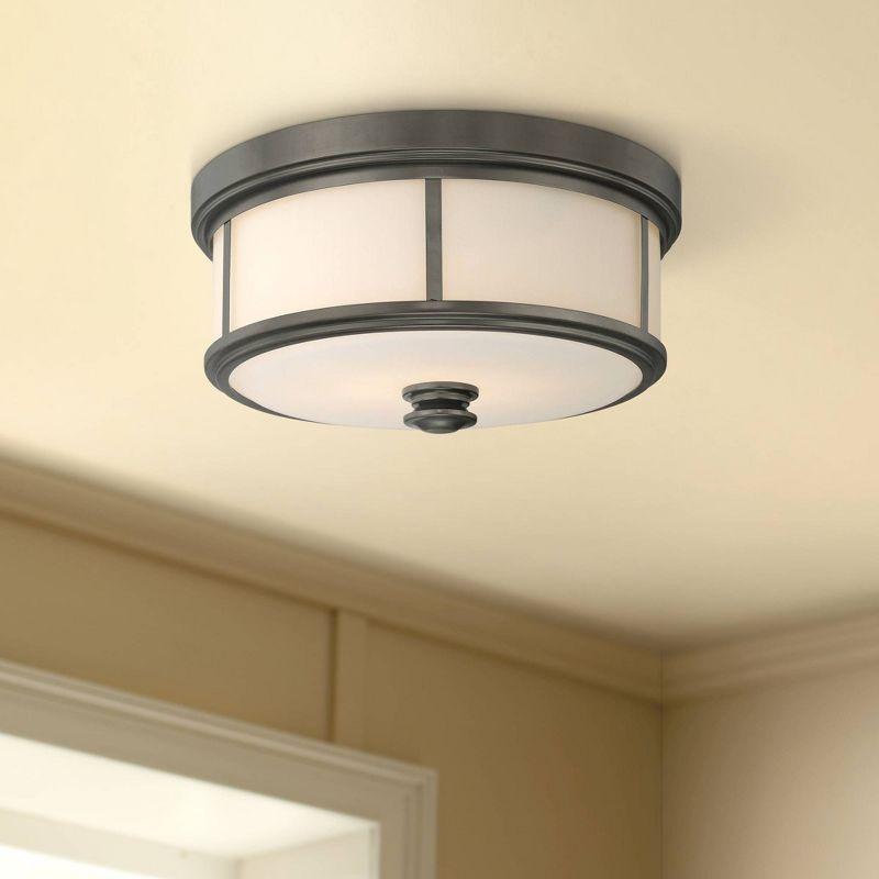 Minka Lavery Harvard Court Glass Flush Mount