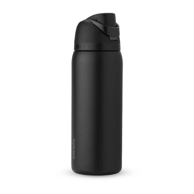 Owala 32oz Very Dark Black Stainless Steel Water Bottle