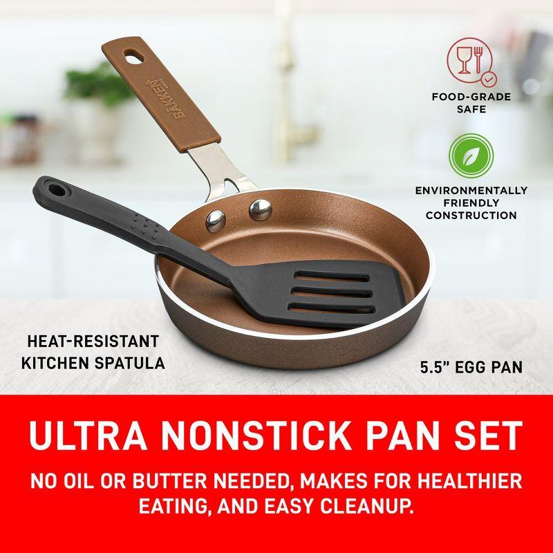 Lifemaster Steel Non-Stick Skillet with Lid
