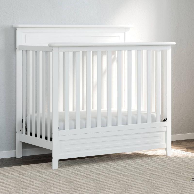 Petal 4-in-1 Mini Convertible Crib with Mattress