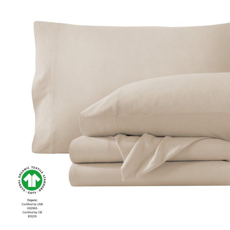 Organic Cotton Jersey Sheet Set