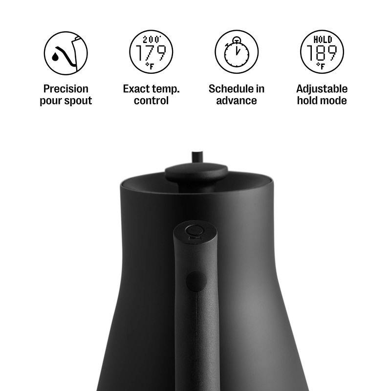 Fellow Stagg EKG Pro Electric Tea Kettle in Matte Black