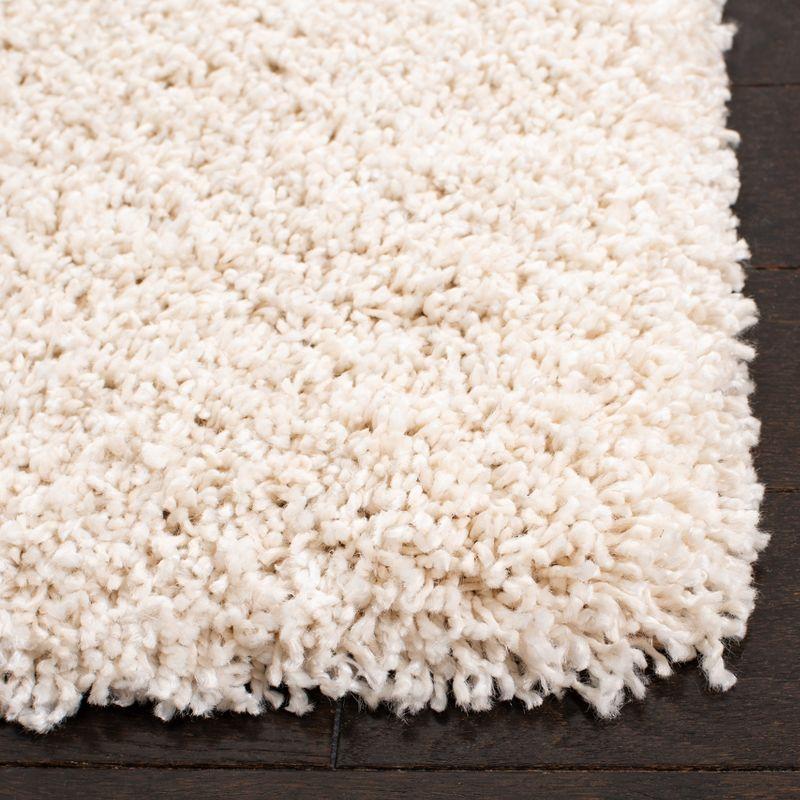Evolution Shag EVO520 Power Loomed Area Rug - Ivory - 4'x6' - Safavieh.
