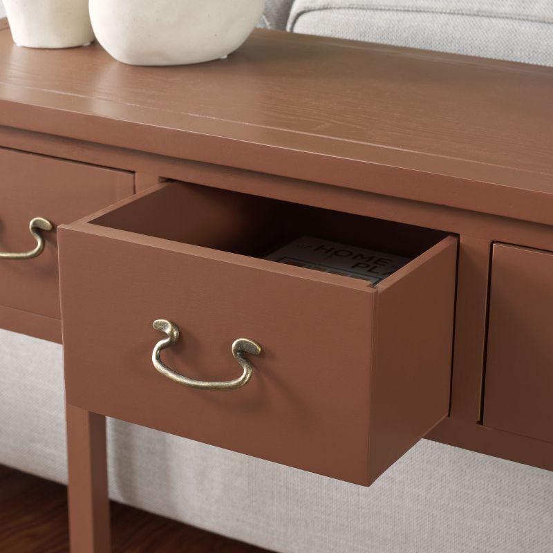 Winston Porter Tabresha 33'' Solid Wood Console Table