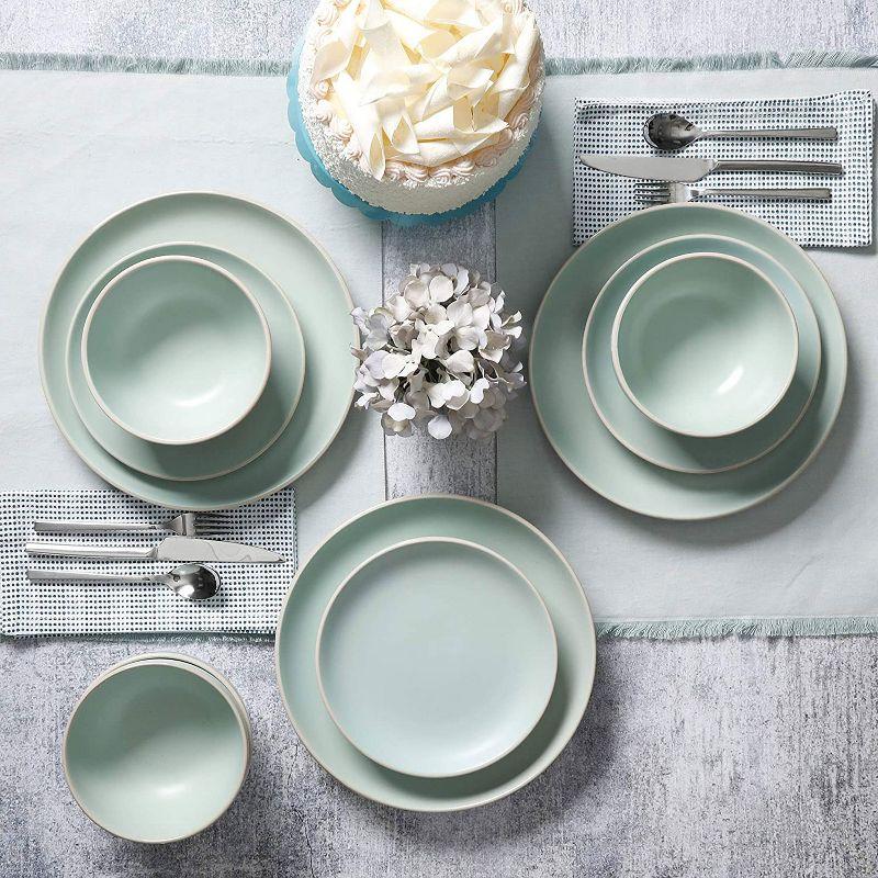 Rockaway 12 Piece Dinnerware Set