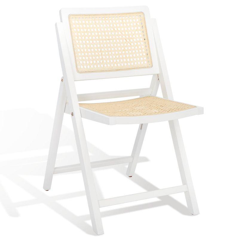 Dan Rattan Folding Dining Chair