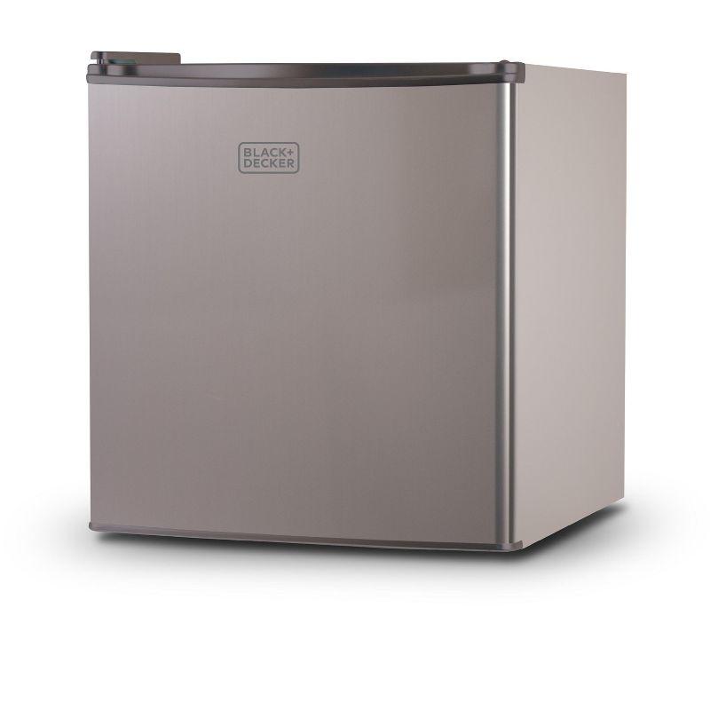 BLACK+DECKER BCRK Series 1.7 cu. ft. Freestanding Mini Fridge with Freezer