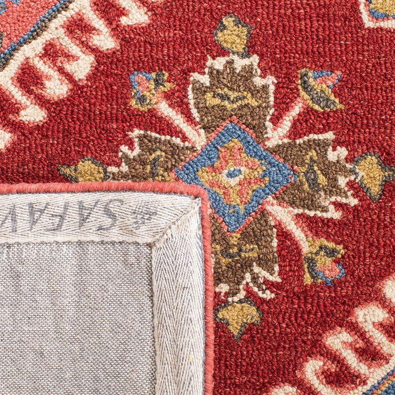 Aspen APN803 Hand Tufted Runner Rug - Red/Blue - 2'3"x9' - Safavieh.