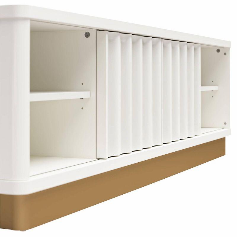 Rene Modern Scalloped TV Stand for TVs up to 65"