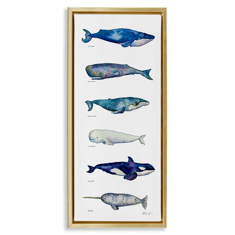 Stupell Industries Maritime Sea Life Chart, 11" x 25"