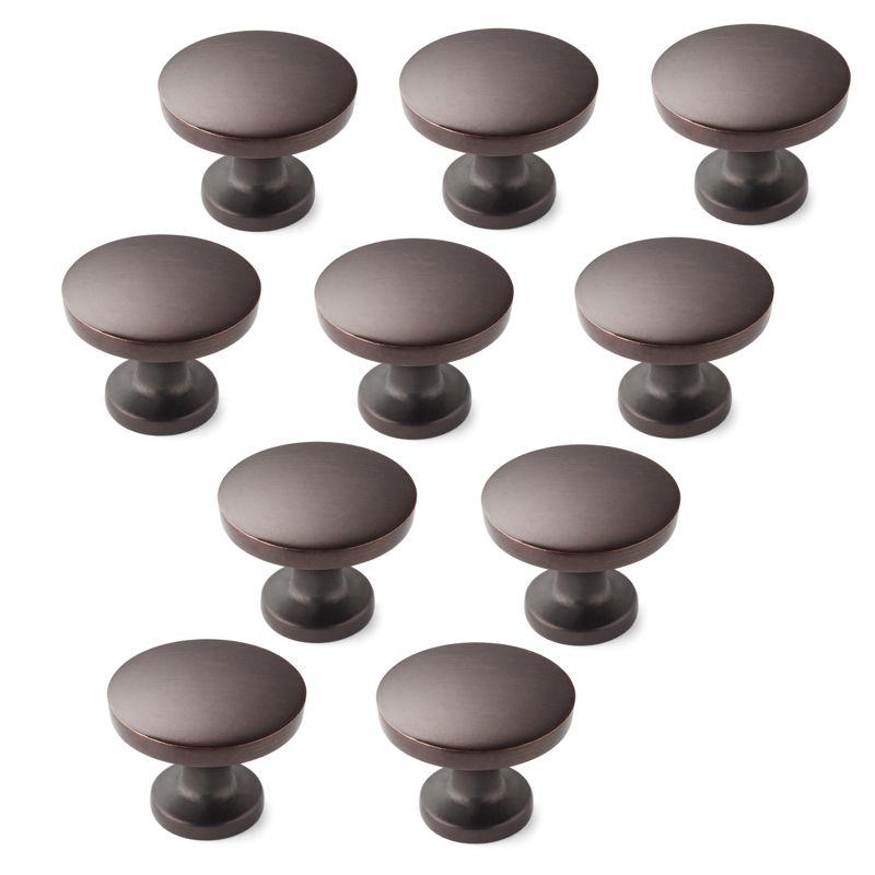 1-1/8" Diameter Round Knob Multipack (Set of 10)