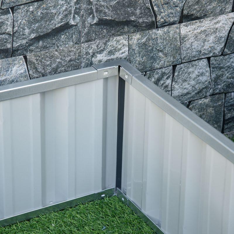 Outsunny Metal Planter Box