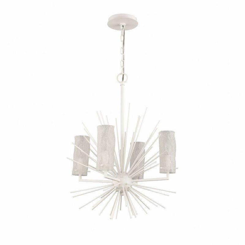 Elk Home Sea Urchin 4 - Light Chandelier in  White Coral