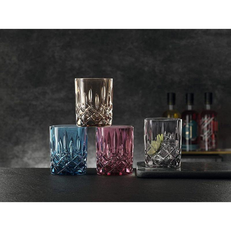 Nachtmann Noblesse 4 Whiskey Tumbler, Fine Crystal Glass for Bourbon, Whiskey, & Other Beverages, 10.4-Ounces, Dishwasher Safe,Tobacco