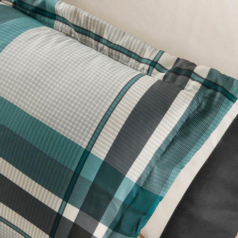 Intelligent Design Robbie Plaid Comforter Set with Bed Sheets