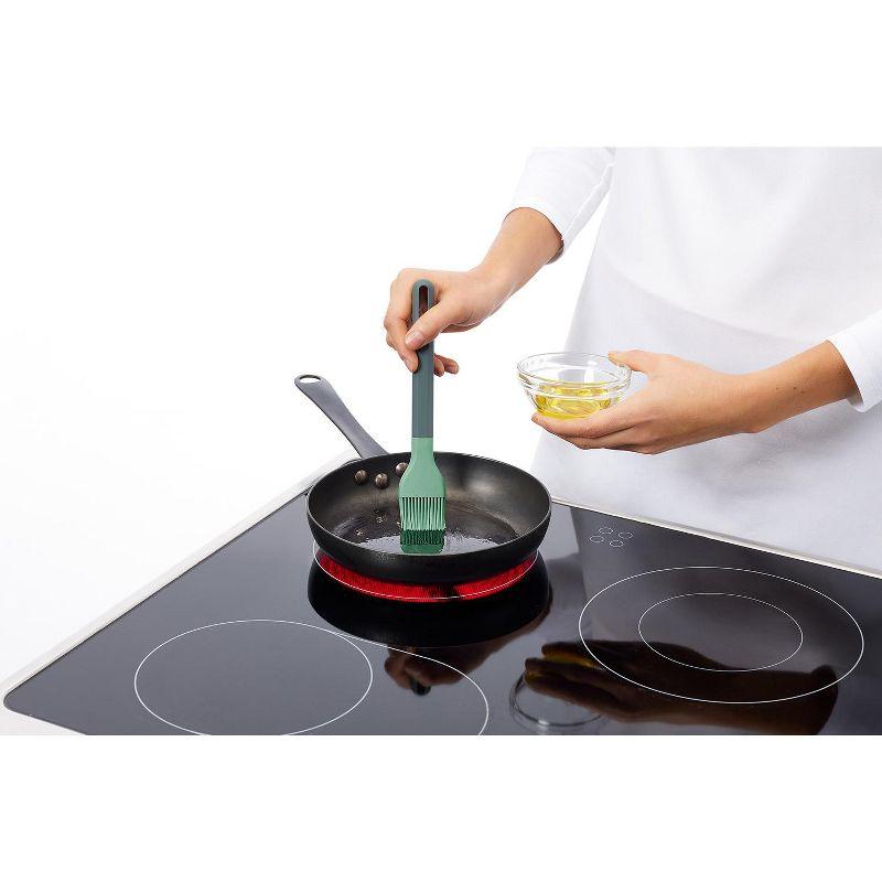 Lekue Silicone Basting and Pastry Brush, Green