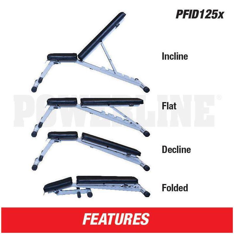 Powerline Adjustable Weight Bench