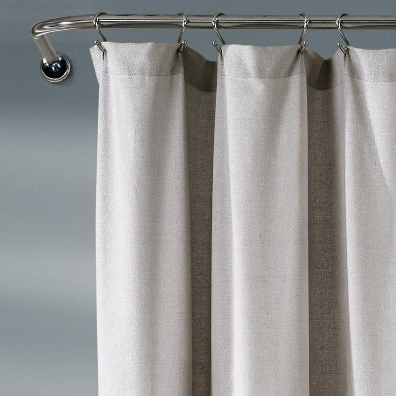 Lush Decor Beckham Shower Curtain