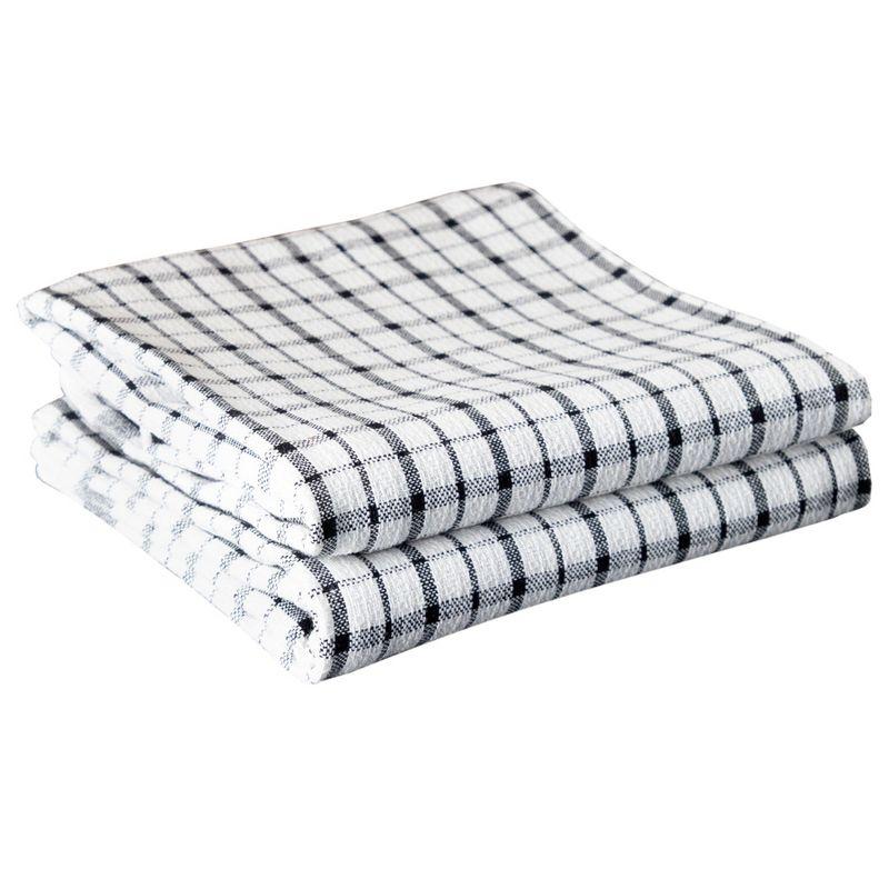 Cotton Plaid Jacquard Tea Towel Kitchen Towel