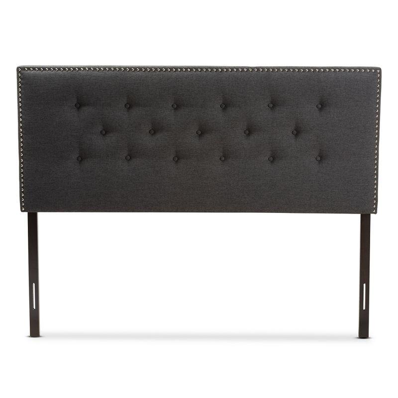 Windsor Modern And Contemporary Fabric Headboard - Baxton Studio