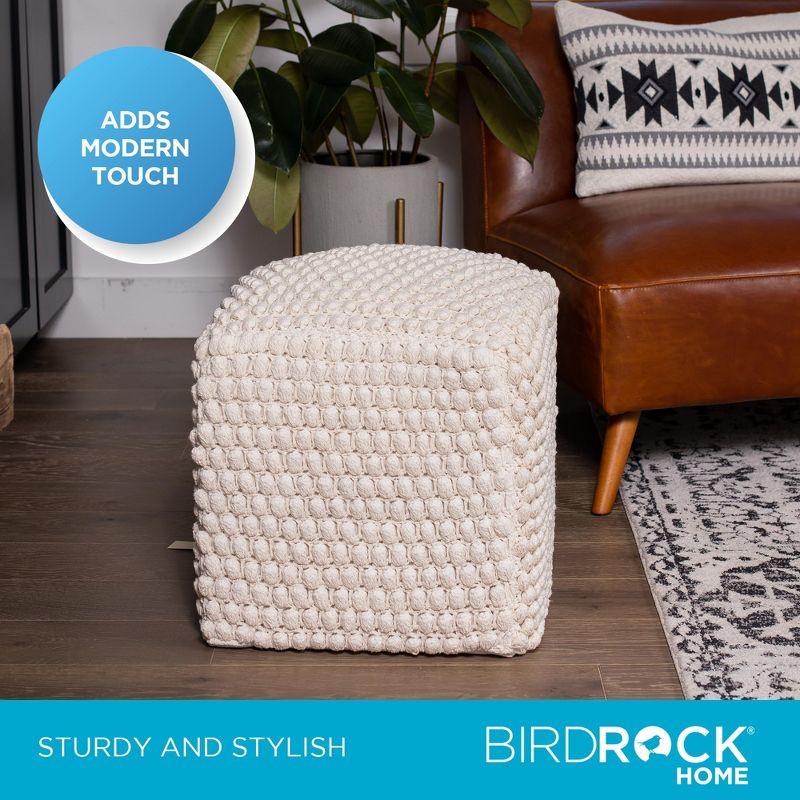 BirdRock Home Upholstered Pouf