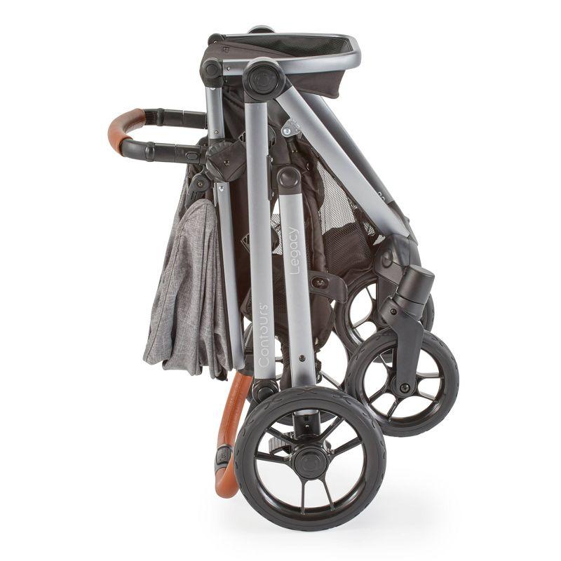Contours Legacy Single to Double Convertible Stroller - Gray