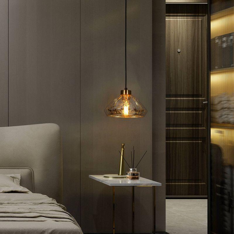 LNC Anila 1-Light Matte Black and Polished Gold Linear LED Kitchen Island Light: UL Listed, Adjustable Height, E26