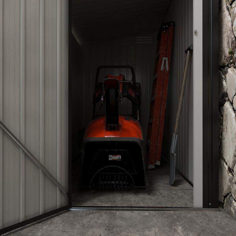 Outsunny Metal Lean-to Storage Shed