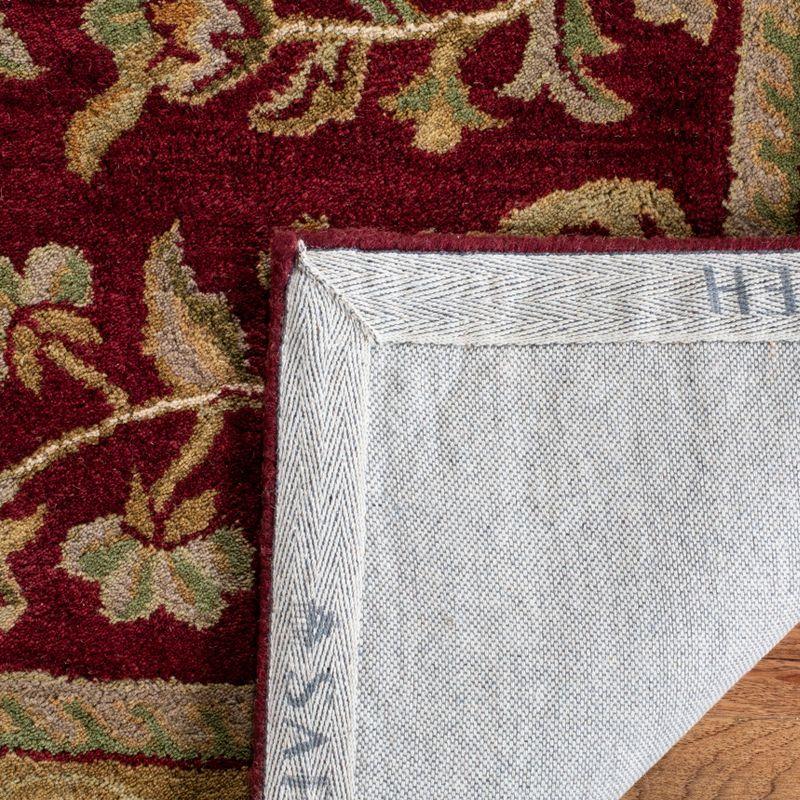 Heritage HG170 Handmade Area Rug - 7'6"x9'6" - Red/Gold - Safavieh