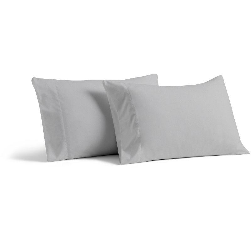 Cosy House Collection Luxury Rayon Derived from Bamboo Set of 2 Pillowcases - Cream, King