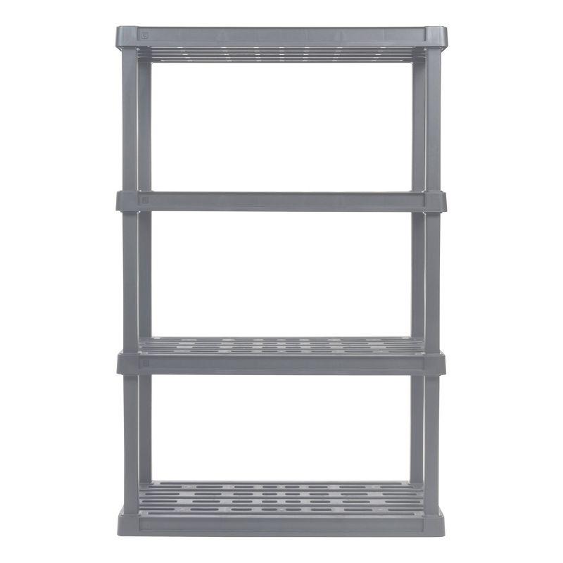 35.88'' W Plastic Shelving Unit