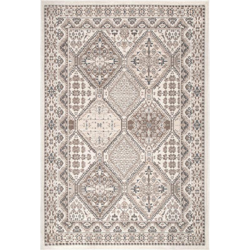 Nuloom Becca Traditional Tiled Transitional Geometric Area Rug for Living Room Bedroom Dining Room Kitchen