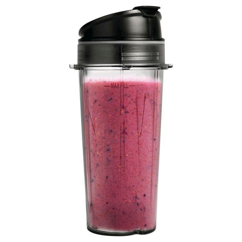 Ninja Fit Single-Serve Blender with Two 16oz Cups - QB3001SS: Personal Smoothie Blender, 700W, BPA-Free, Black