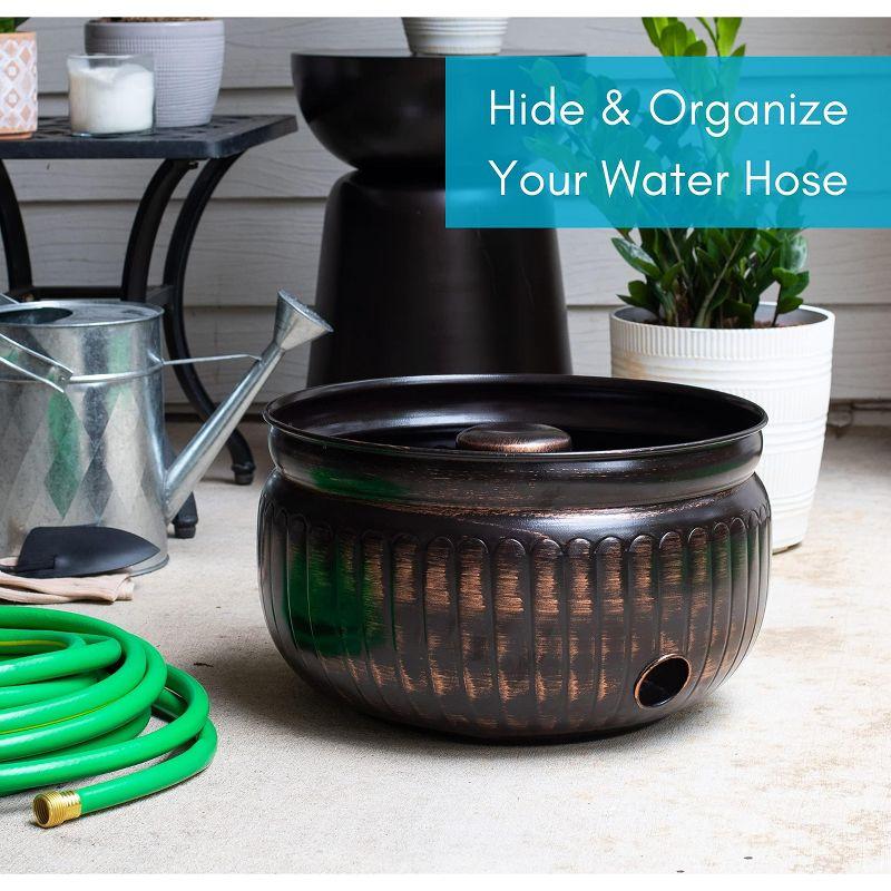 Metal Container Hose Pot