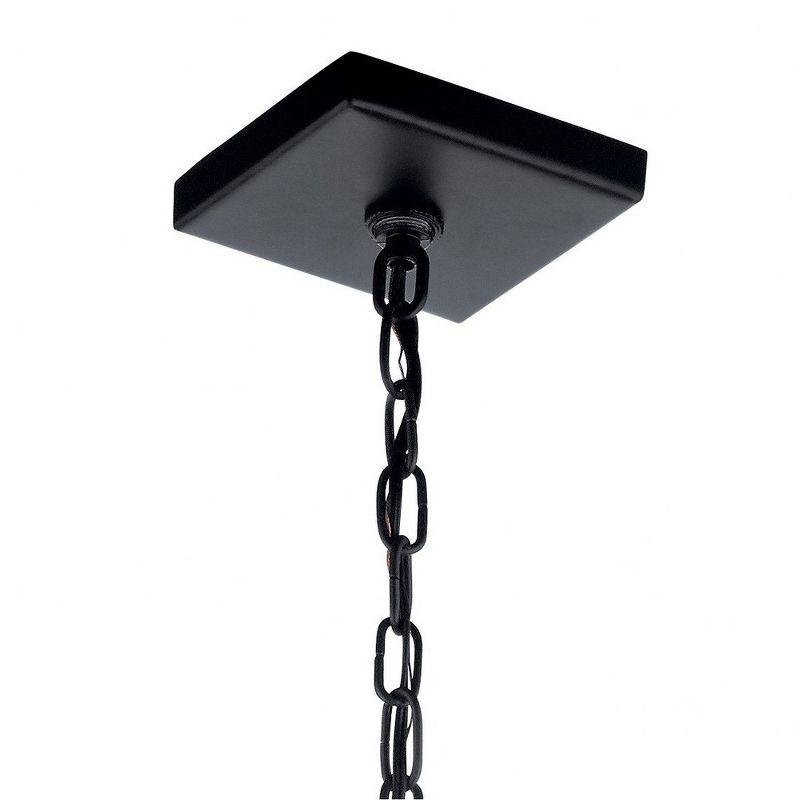 Vath™ 8" 1 Light Pendant Black