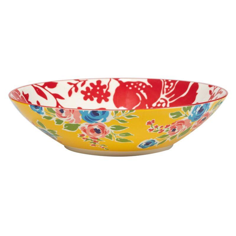 Set of 4 Damask Floral Assorted Soup Bowls - Certified International