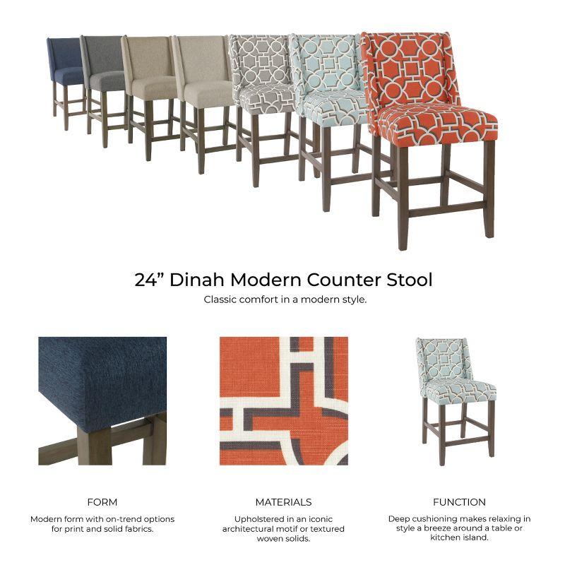 Dinah Modern Counter Height Barstool - HomePop