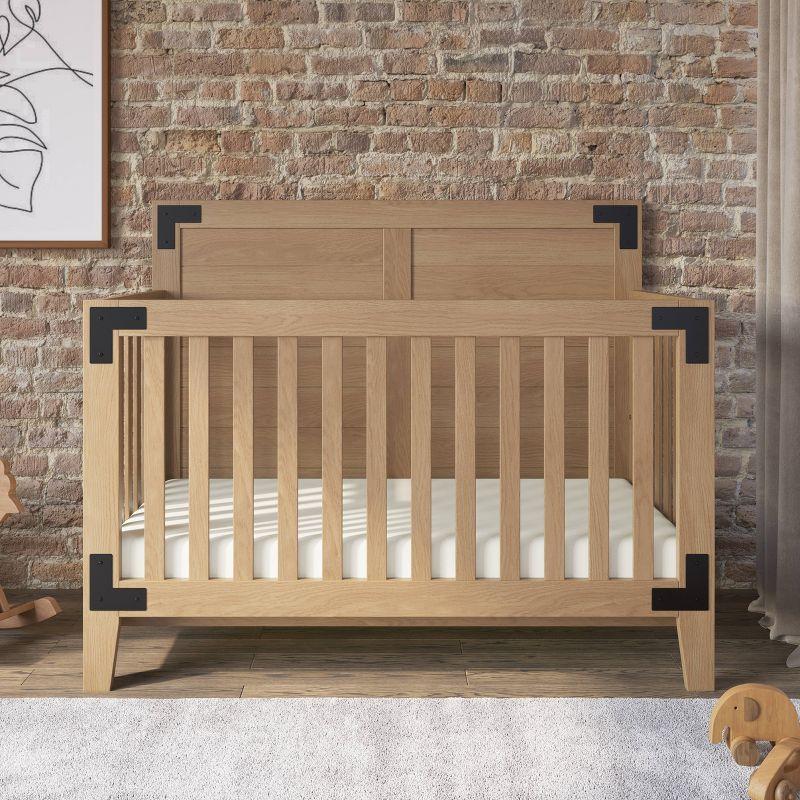 Child Craft Lucas 4-in-1 Convertible Crib - Nutmeg