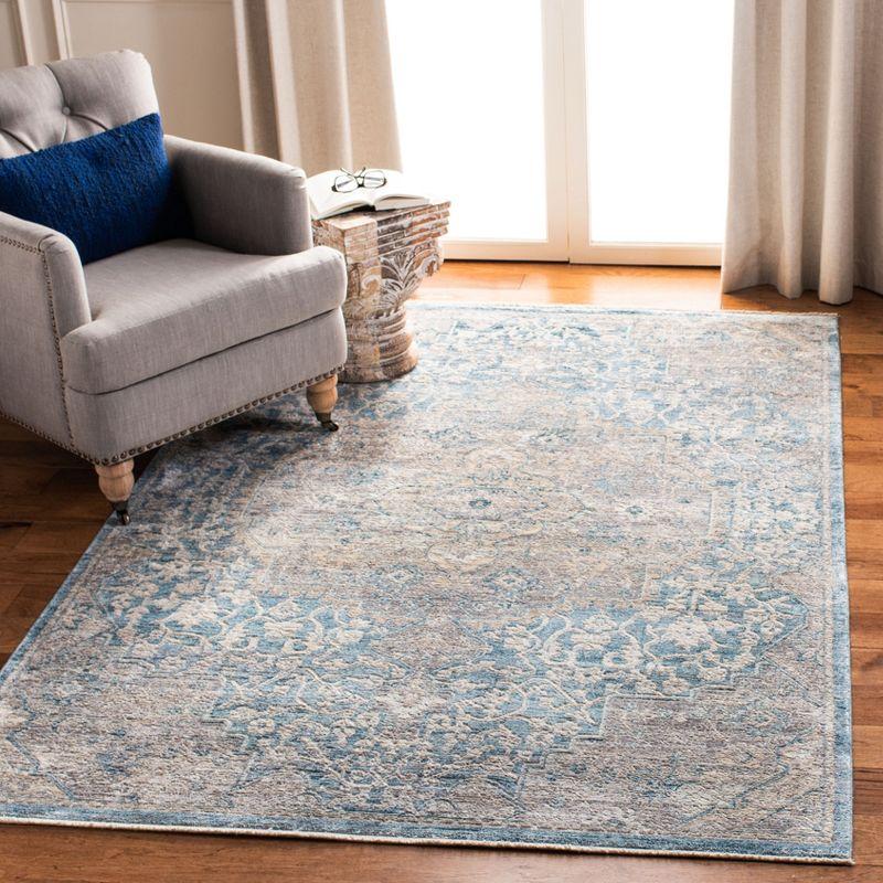Dream DRM412 Power Loomed Indoor Area Rug - Blue/Grey - 8'x10' - Safavieh