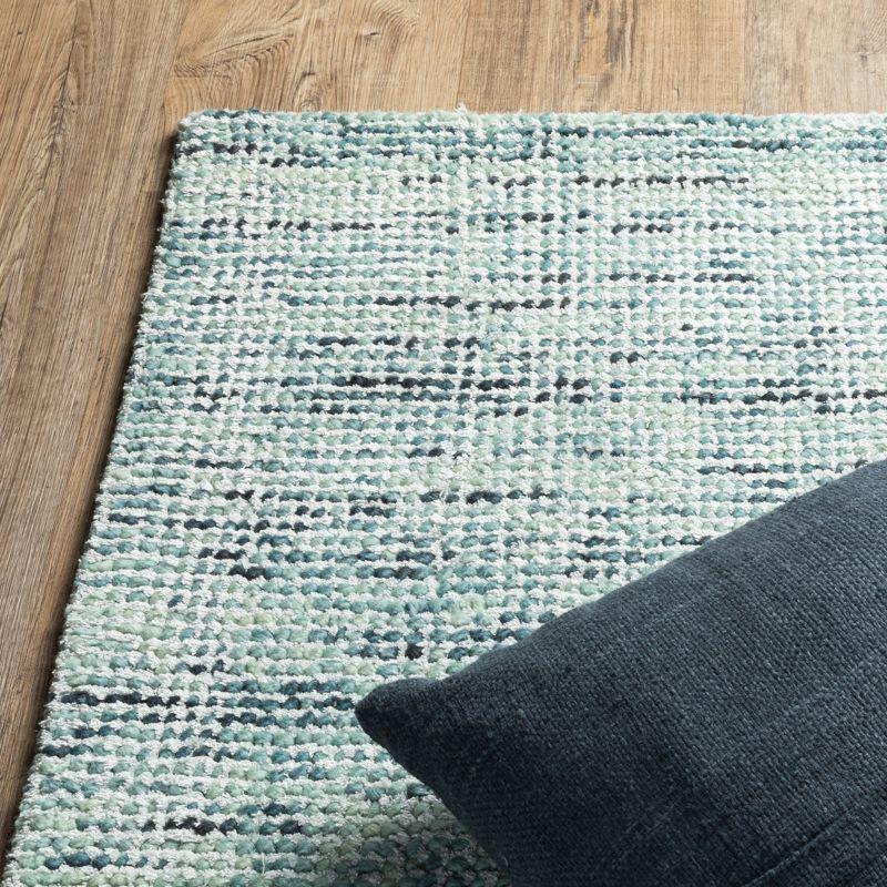 Legends Handmade Tufted Blue/Teal Area Rug