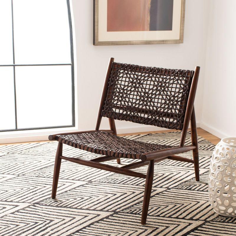 Bandelier Accent Chair - Brown - Safavieh