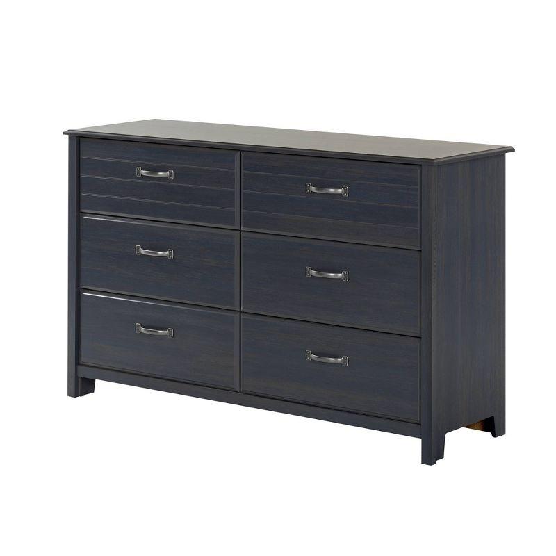 Blueberry Double Kids' Dresser with Extra Deep Drawers