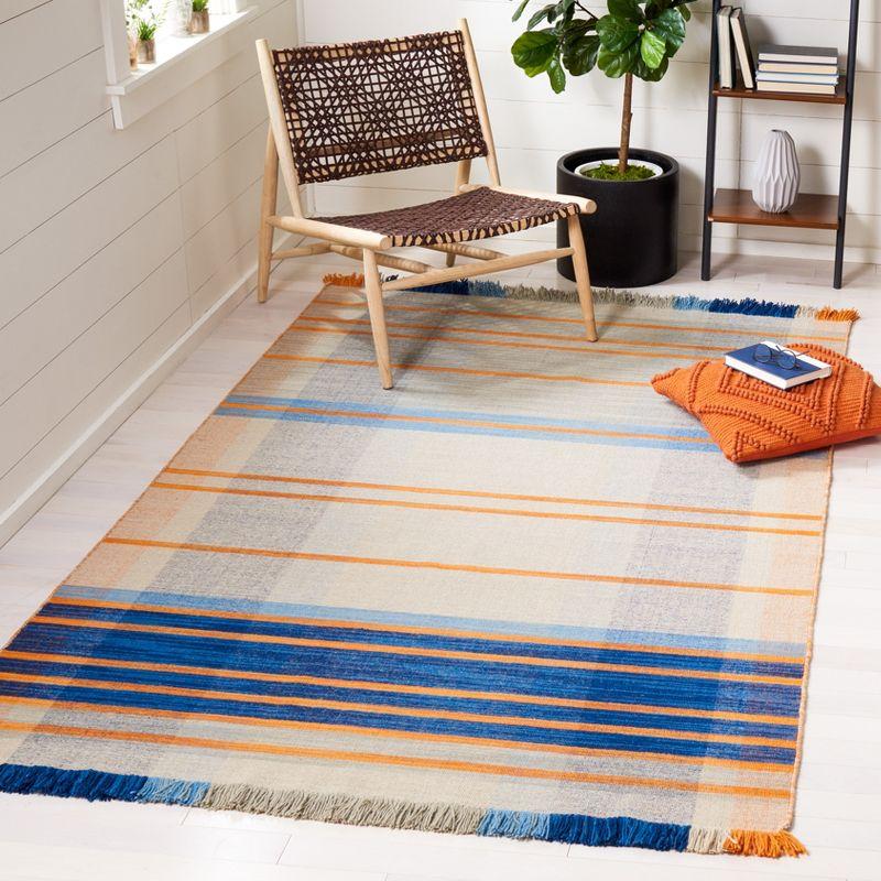 Striped Kilim STK701 Hand Woven Area Rug  - Safavieh